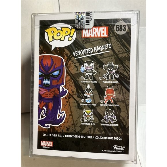 FUNKO POP Venomized Magneto # 683 Figure 2020 Fall Convention Exclusive Venom LE - Picture 3 of 5